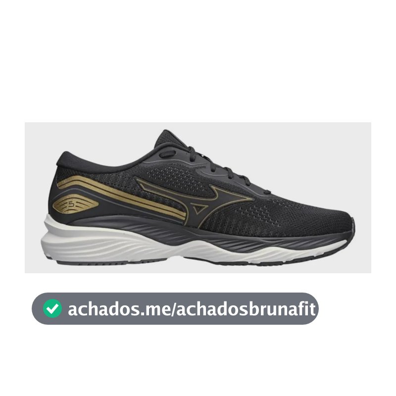 Tênis Masculino Wave Falcon 5 Mizuno Pret90 Liso 42 Br