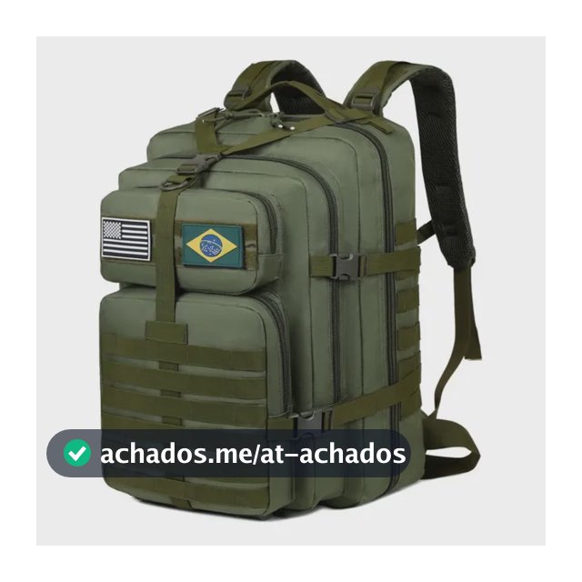 Mochila Tática Impermeável Militar Reforçada Grande 50litros
