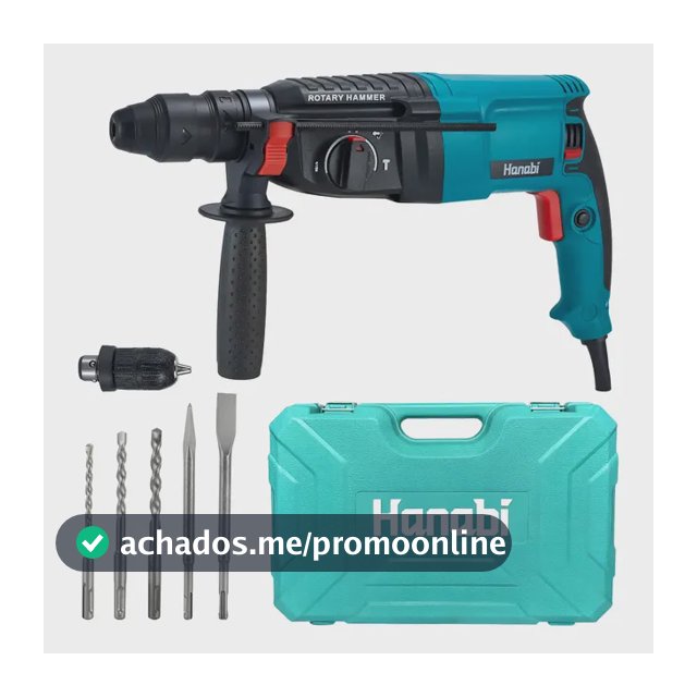 Martelete Perfurador Rompedor Professional 26mm 1300w Sds