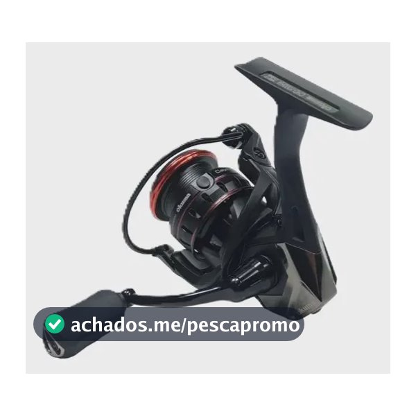 Molinete Okuma Ceymar HD 2500 Linha Ceymar HD 8 Rolamentos Preto