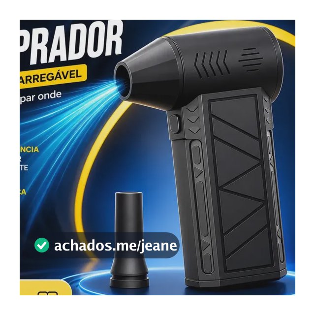 Mini Ventilador Soprador Ar Turbo 130000RPM Sem Fio Recarregável USB 3 Níveis Jato Forte Portátil Multiuso Limpeza Teclado Carro Acende Churrasqueira Simake