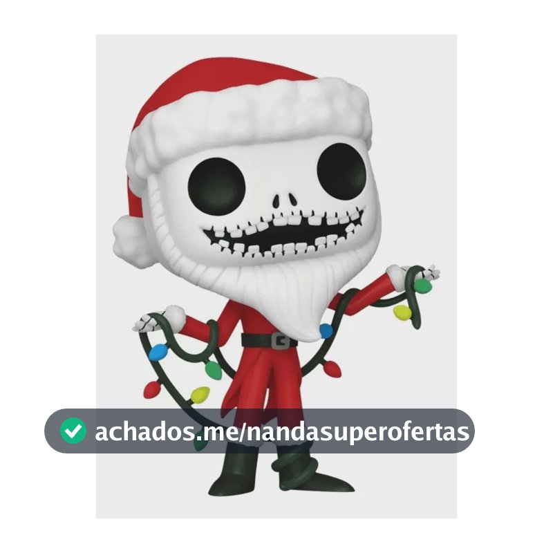 Boneco Funko Pop! O Estranho Mundo de Jack - Jack Papai Noel