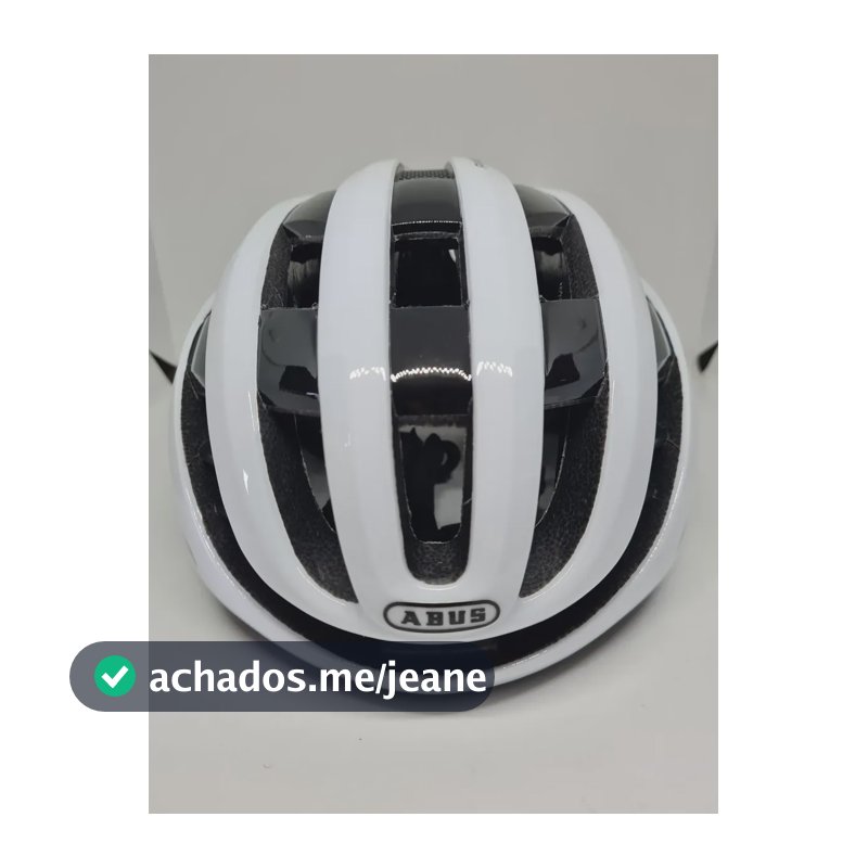 Capacete Abus Airbreaker Oem Tamanho M 52-58 Cm Branco M