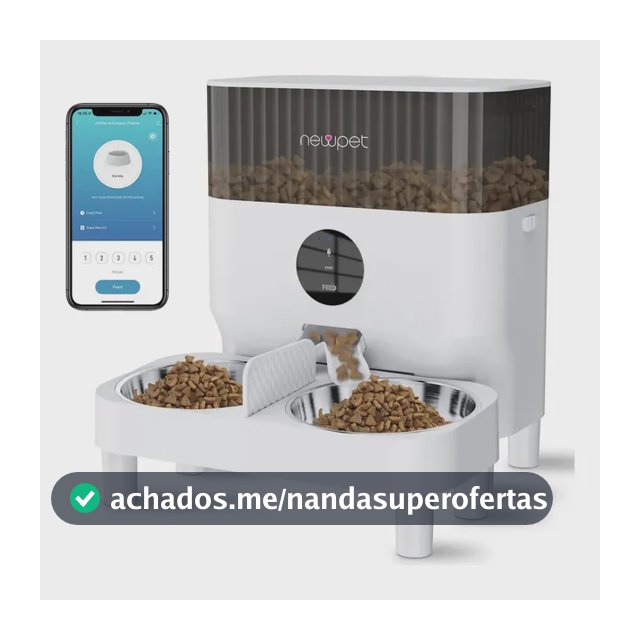 Alimentador Elevado Dispensador Para Cães E Gatos Newpet 5l