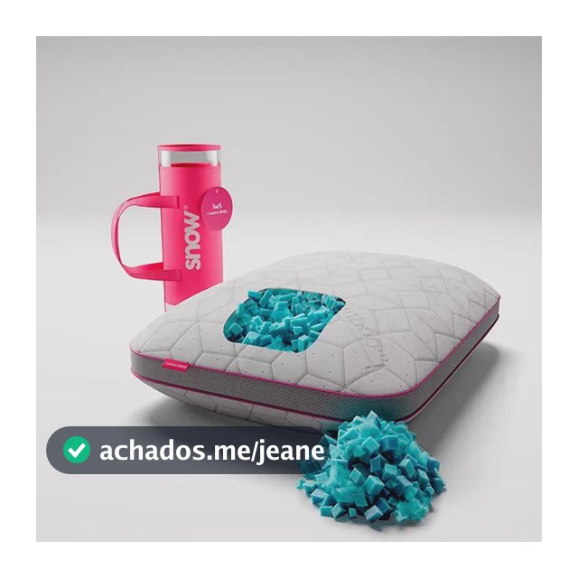 Travesseiro Ajustável - I Wanna Sleep - Snow® Cor Branco