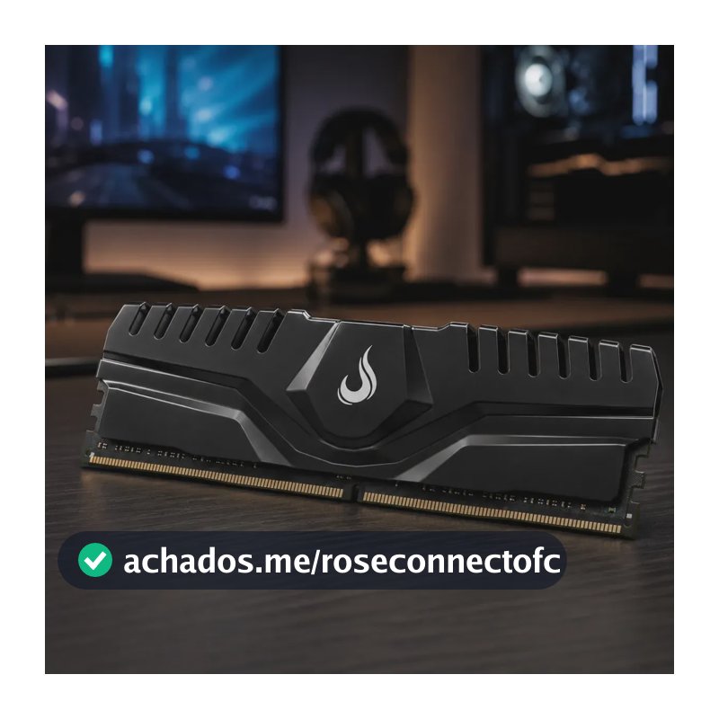 Memória Ram 8gb Ddr4 | Rise Mode | 3200mhz | Z Series Preto