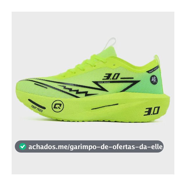 Tênis De Corrida Em Placa De Carbono Respirável Rebound Train Gym Road Fluorescent Green 45 Eu