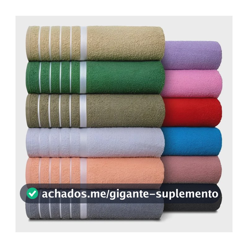 Kit C/ 4 Toalha De Banho Gigante 80 X 150 Cm Atacado + Softmax