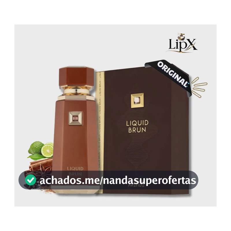 Perfume Árabe Liquid Brun French Avenue 100ml