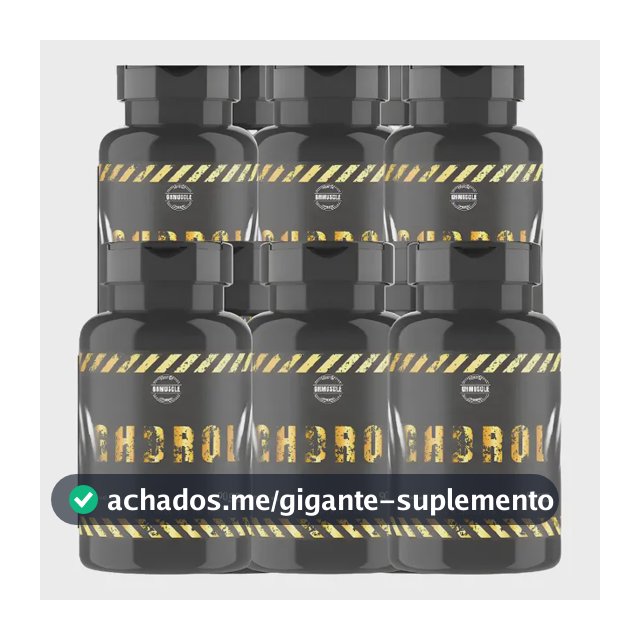 10 Ghdr0l - Ghmuscle Sem Sabor