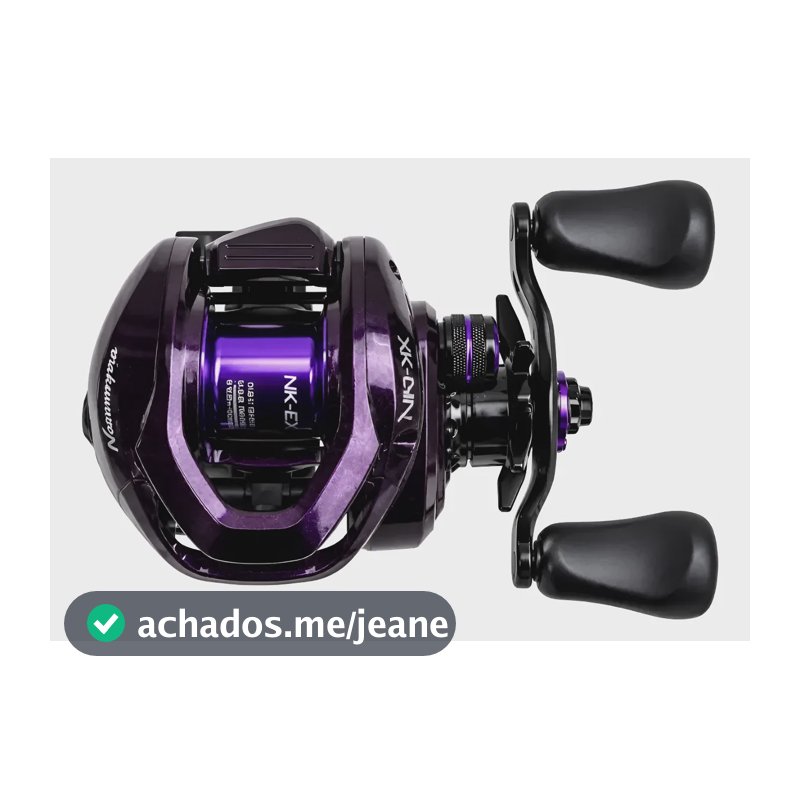 Carretilha Maruri Nk-ex Dc Roxo Esquerdo