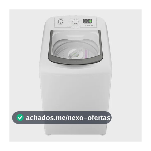 Máquina De Lavar Consul 9kg Branca Com Dosagem Econômica - C 110v Branco
