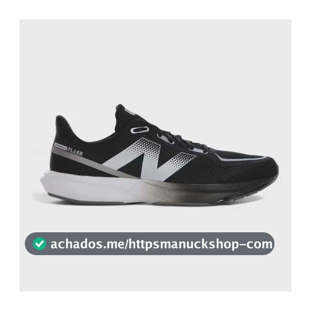 Tênis New Balance Flash V7 Masculino Preto Treino