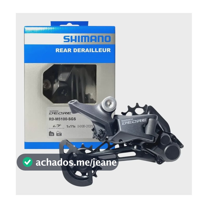 Câmbio Traseiro Shimano Deore Rd-m5100 11v Sgs Original Novo