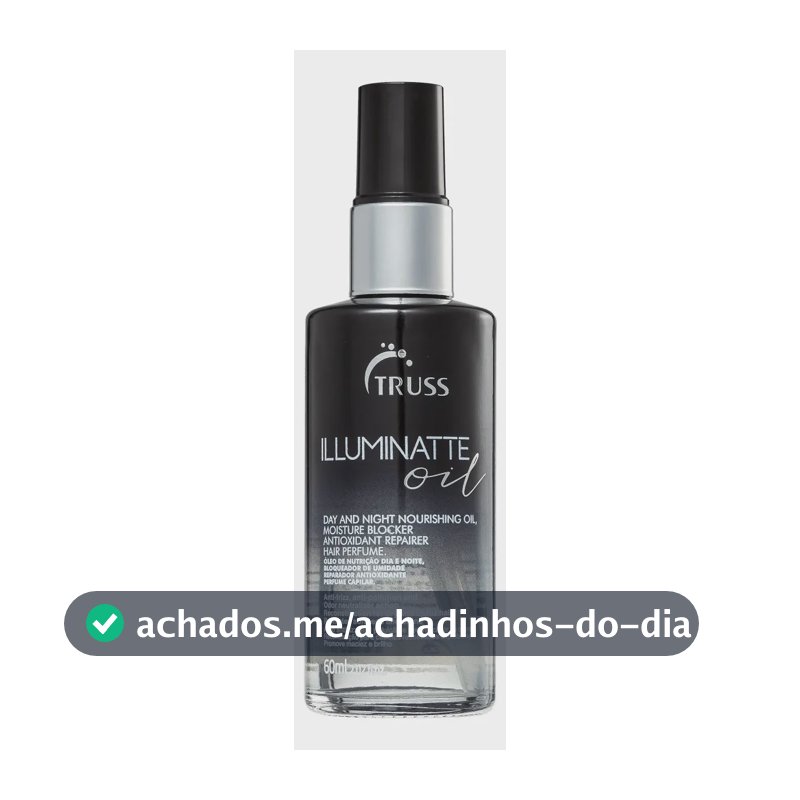 Illuminatte Oil Óleo Iluminador 60ml Truss