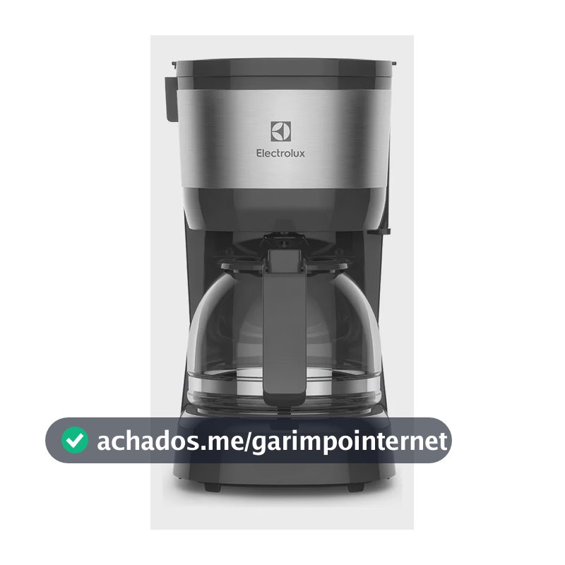 Cafeteira elétrica Electrolux inox filtro permanente removivel corta pingos capacidade 600ml 15 xicaras função manter aquecido sistema ECM10