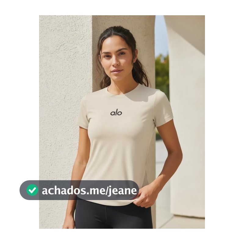Camisa Feminina Blusa Dry Fit Fitness Proteção Uv Academia Areia Alo Xg