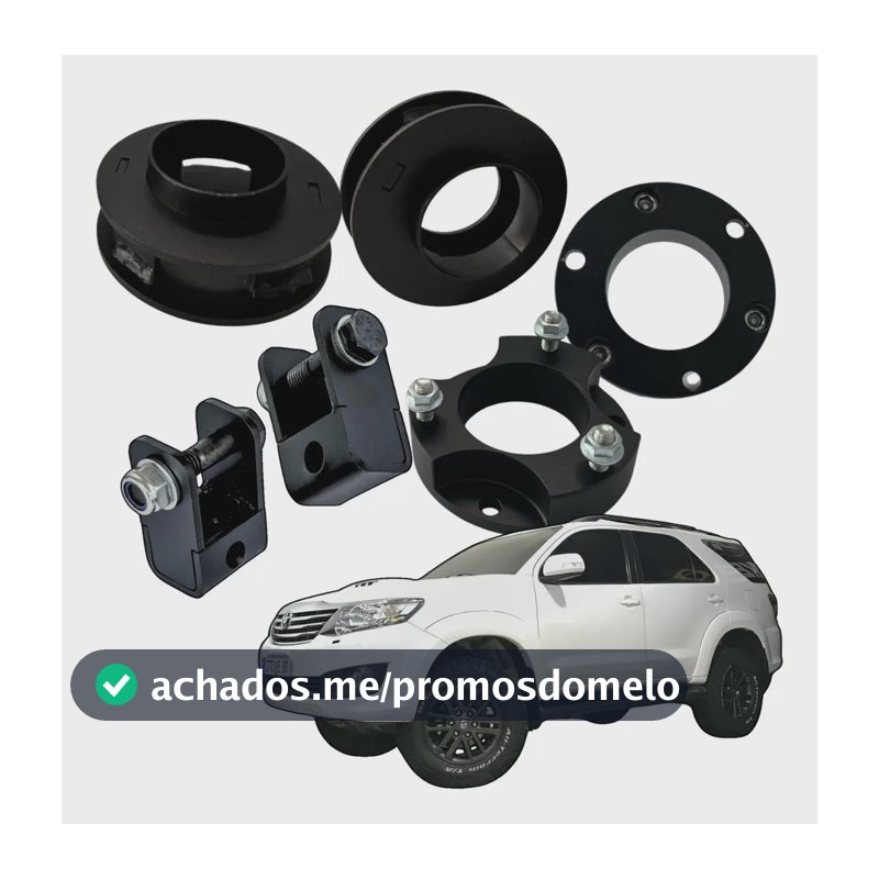Kit Lift Calços Completos Erguer 2 Polegadas Toyota Sw4 2009