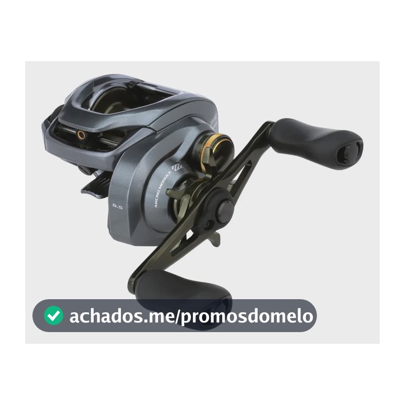 Carretilha Shimano Curado Dc 200 Hg lado direito