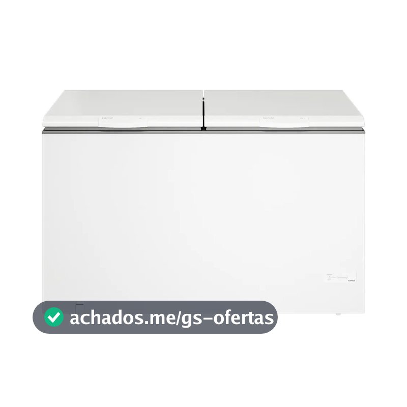Freezer Horizontal Consul 2 Portas 528 Litros Branco - CHB53MB