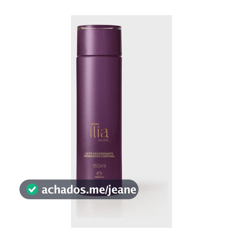 Leite Desodorante Hidratante Corporal Ilía Secreto 150 Ml