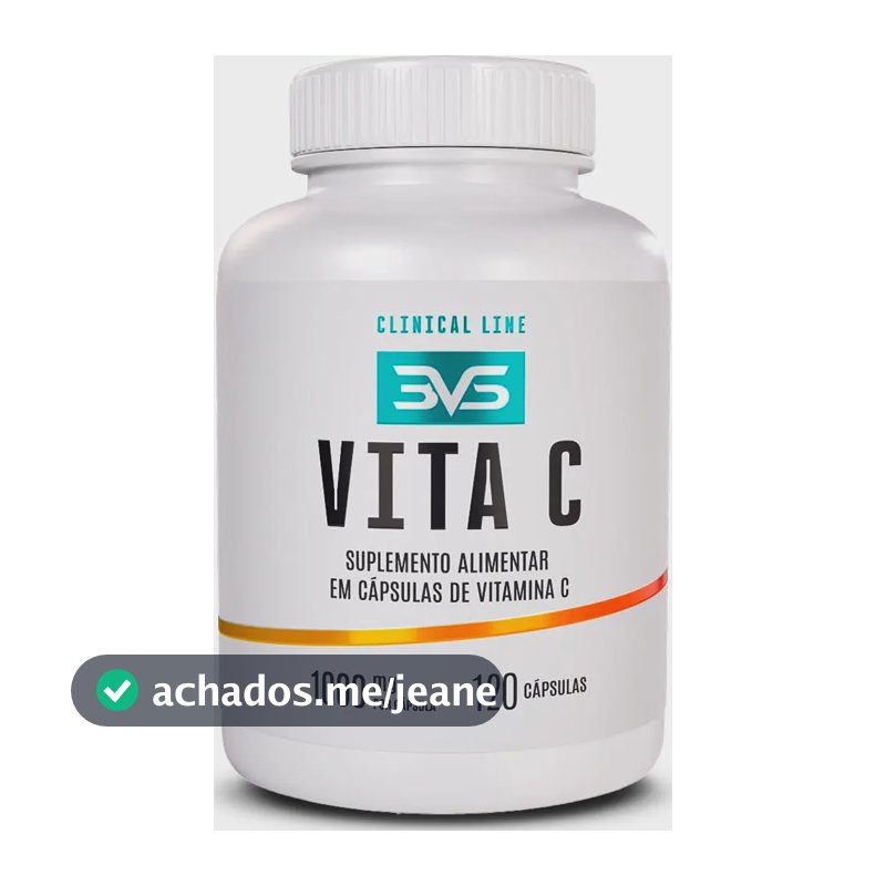 Vitamina C 100% Pura E Concentrada - Fórmula Exclusiva Com 1000mg Por Cápsula - 120 Cápsulas