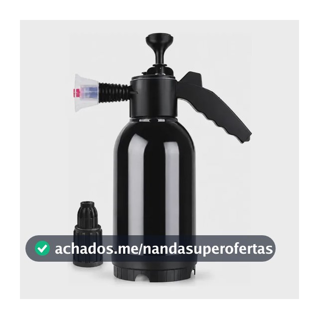 Pulverizador Espuma 2L Manual Snow Foam Lavar Carro Moto Pressão 3 Em 1 Reforçado Resistente Jato Regulável Limpeza Shampoo Cera Automotiva