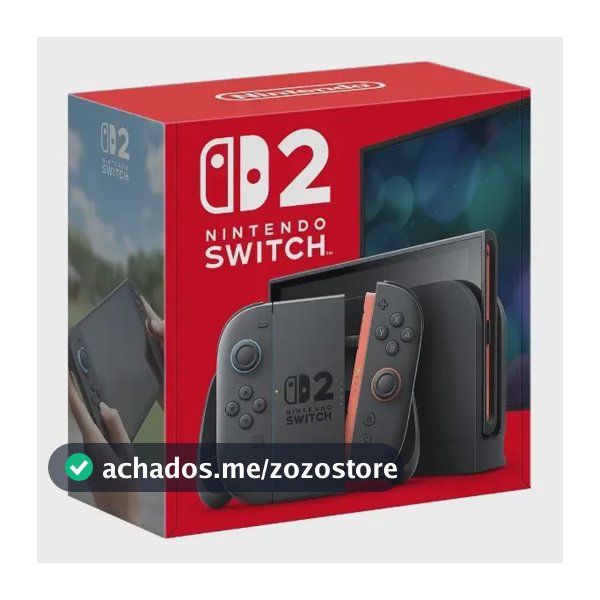 Console Nintendo Switch 2, Modelo Nacional de Tomada