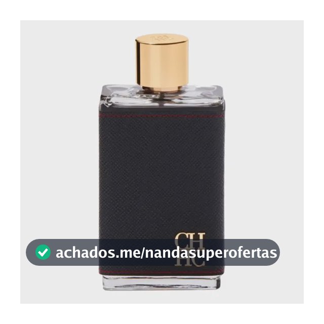 Perfume Carolina Herrera CH Men Eau De Toilette 200ml Masculino