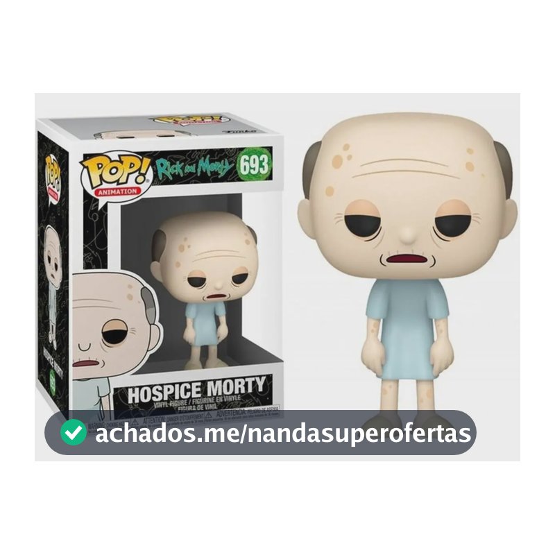 Boneco Funko Pop Animation Rick And Morty Hospice Morty 693