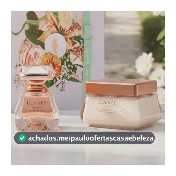 Presente Elysée tradicional o boticário clássico feminino 50mL