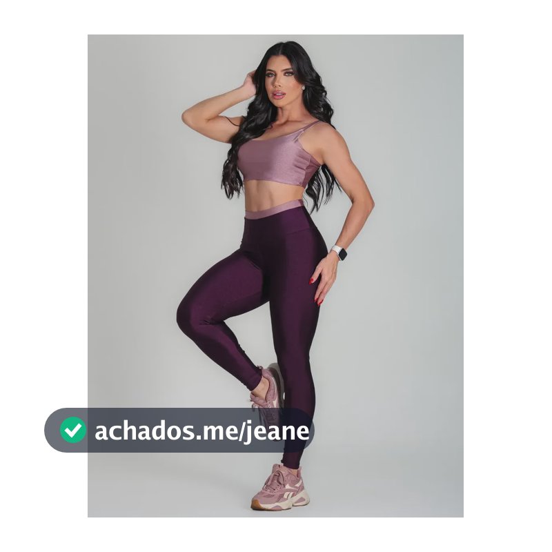 Conjunto Fitness Feminino Roupa Academia Zero Transparencia Deluxe - Satin Liso M
