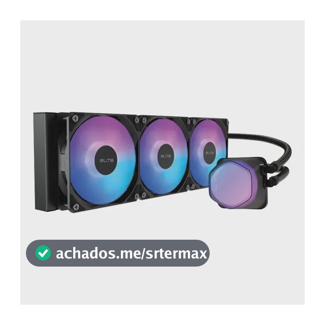 Water Cooler Cooler Master Elite Liquid 360mm RGB p/ CPU