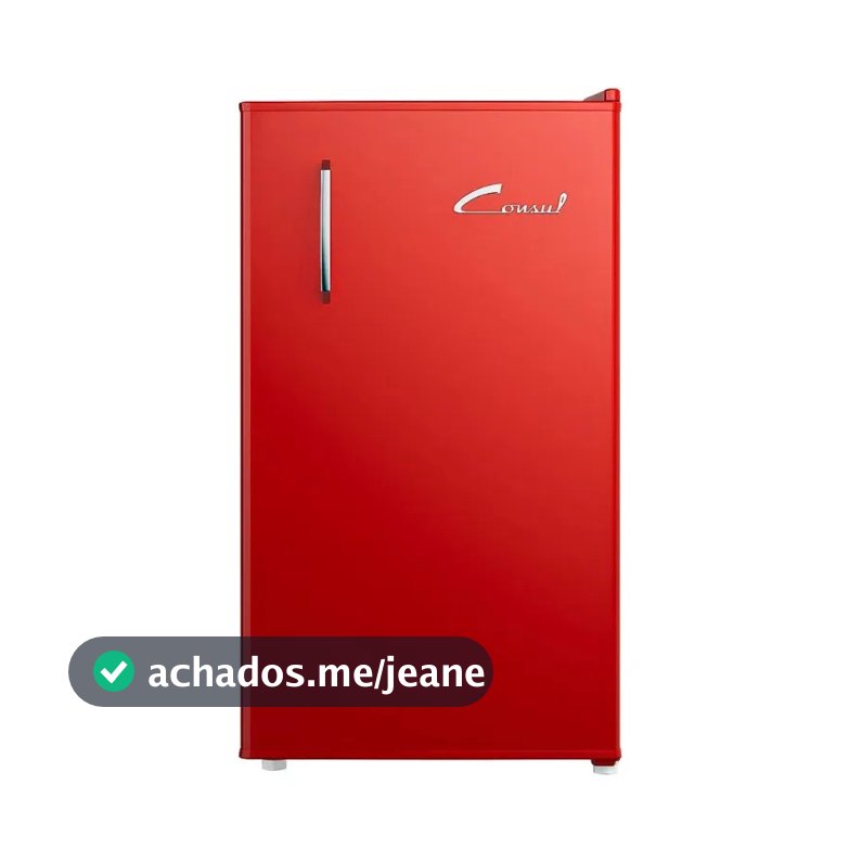 Frigobar Consul Retrô 117 Litros Vermelho Carmim - CRA12MV
