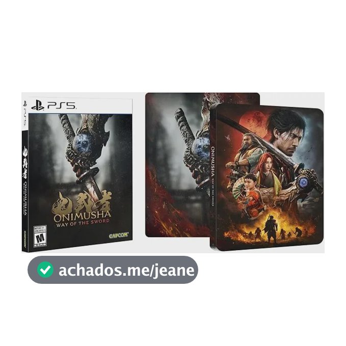 Onimusha Way Of The Sword Steelbook Edition Playstation 5