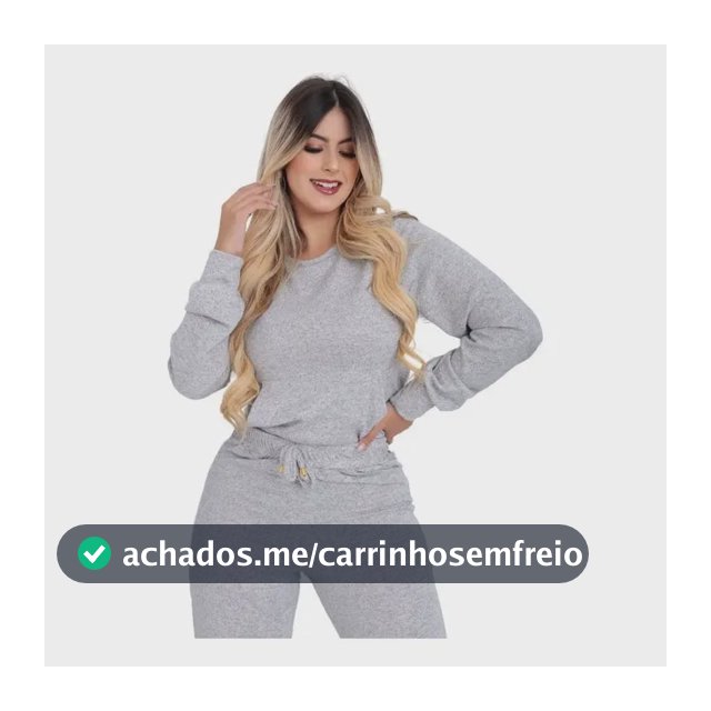 Conjunto Feminino  De Frio 2 Peças Moderno Confortável