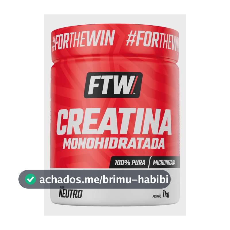 Creatina FTW em pó Sem sabor x 1kg
