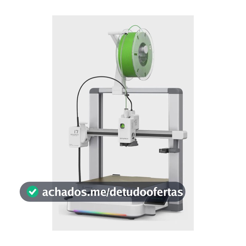 Impressora 3D multicolorida de alta velocidade Creality Sparkx I7