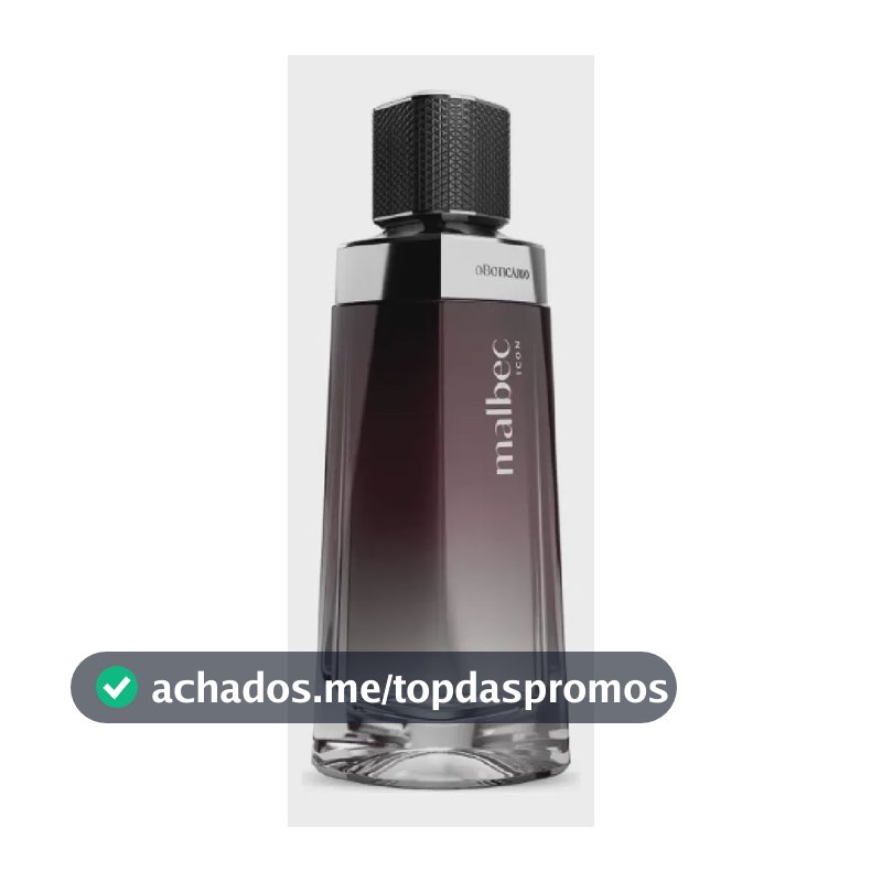 Colônia Malbec Icon 100ml - O Boticário Masculino