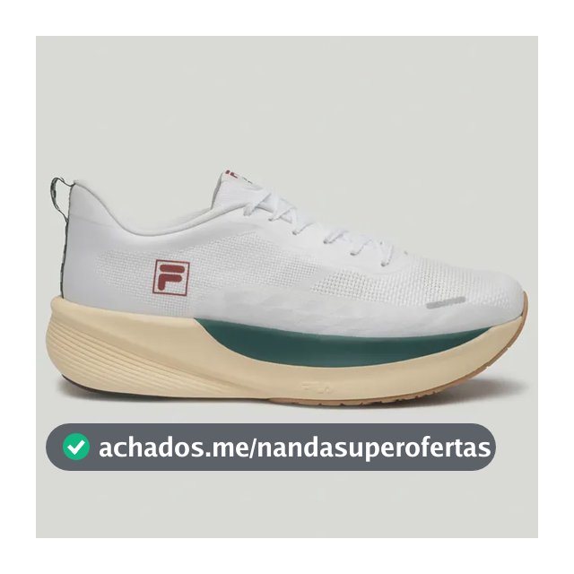 Tênis Fila Aero Skyfoam Masculino Original Corrida Academia Branco 41 Br