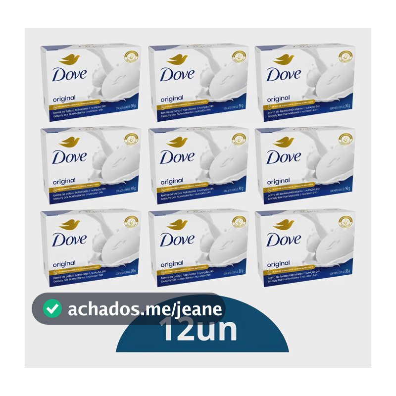 Kit Sabonete Dove Original 90g C/12un