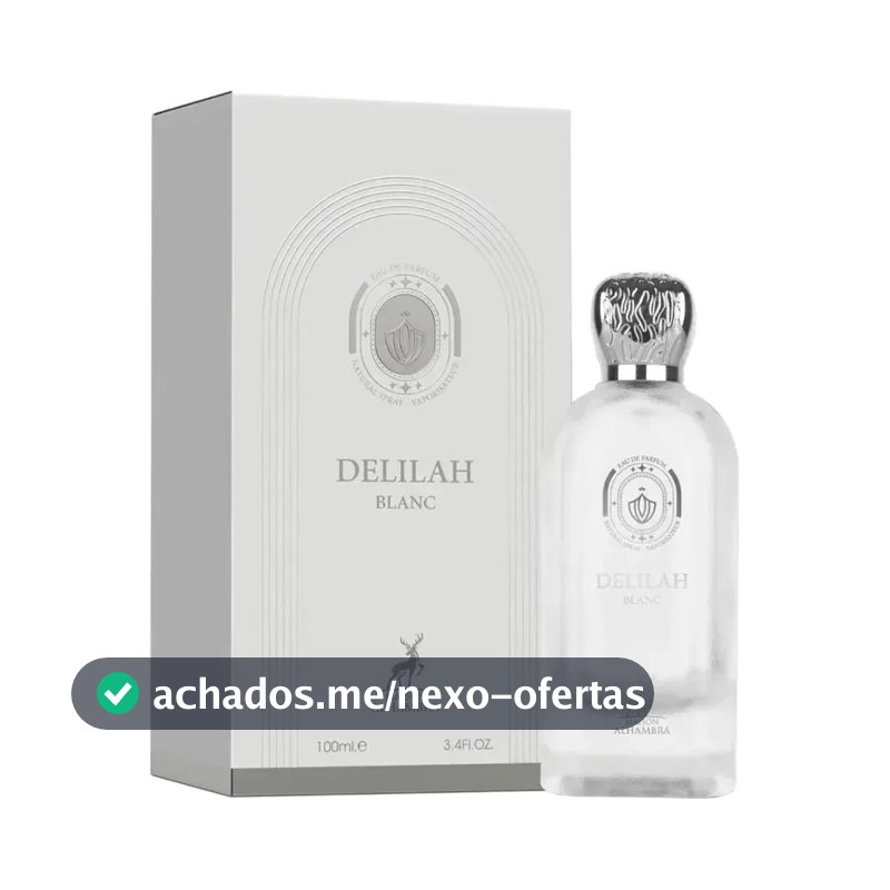 Perfume Arabe Delilah Blanc Maison Alhambra 100 Ml Original