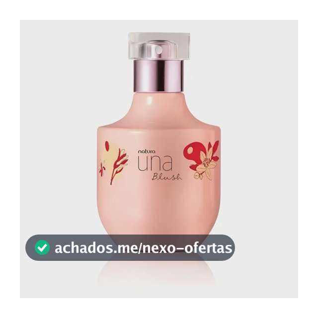Una Blush Deo Parfum Natura Perfume Colônia Feminino Original 75ml