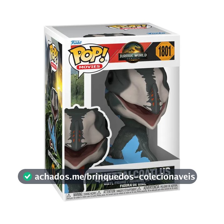 Funko Pop Quetzalcoatlus #1801 Jurassic World Rebirth