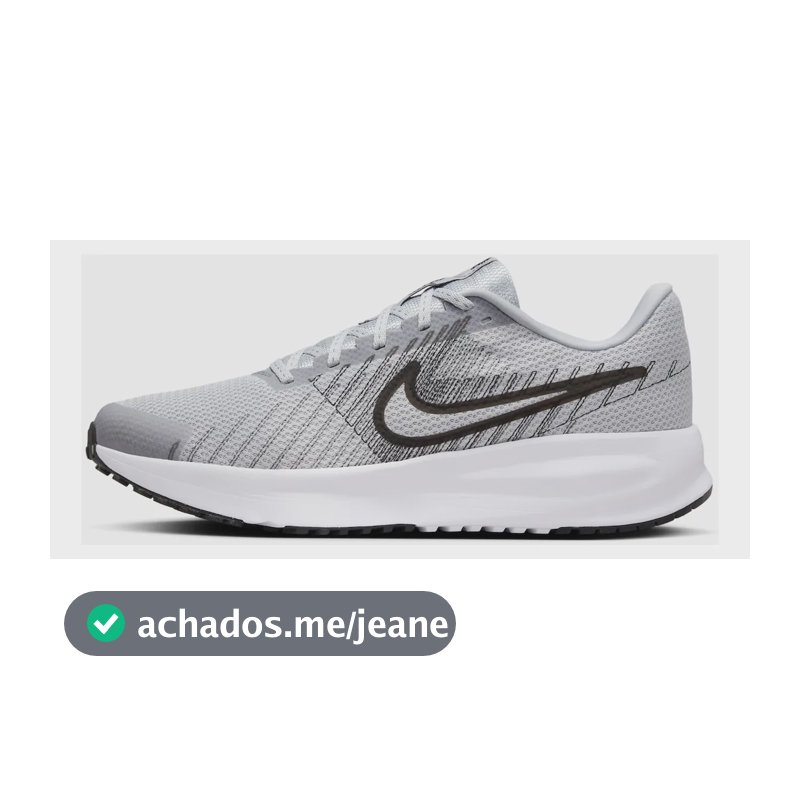 Tênis Nike Run Defy Masculino Cinza/preto 37 Br