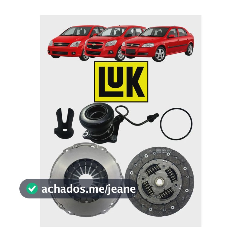 Kit Embreagem Luk C/ Atuador Astra Vectra Cobalt Spin 8v
