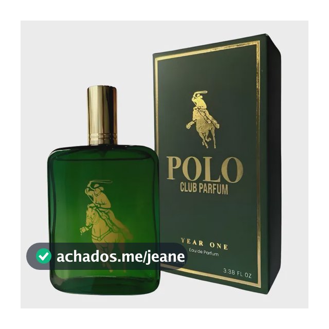 Perfume Masculino Year One Polo Club Parfum Verde Classico