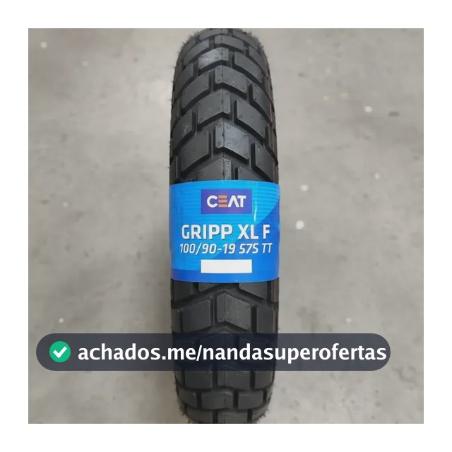 Pneu Dianteiro Ceat Gripp Xl 100/90-19 57s Tt
