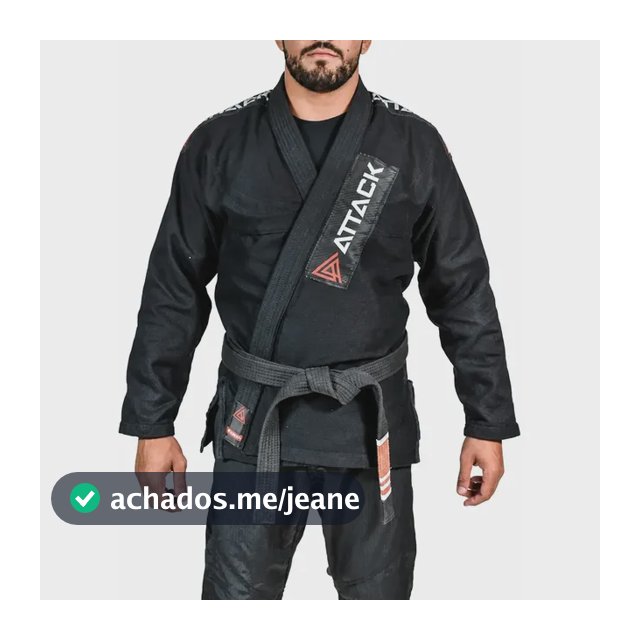Kimono Jiujitsu Adulto Trançado - Bjj Attack 2.0