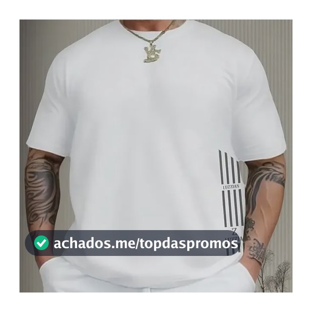 Kit Camisa +short Moletom Conjunto Masculino Marca Luzzian